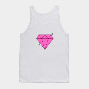 Luxury summer diamond Tank Top